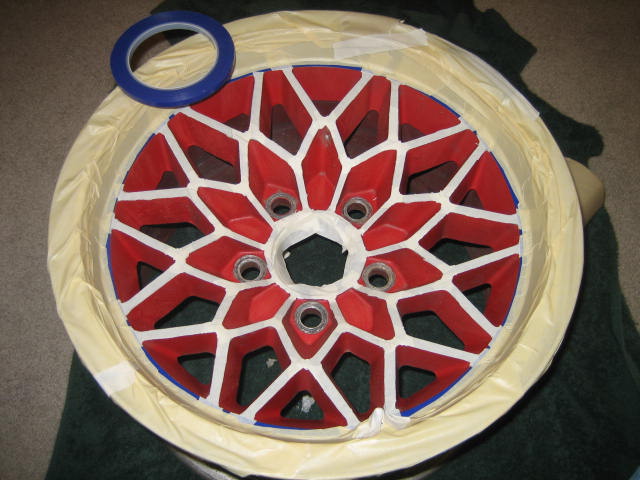 How to Paint your Own Wheels Rims Masking Preping Sanding Polishing Lip Wheel Rim